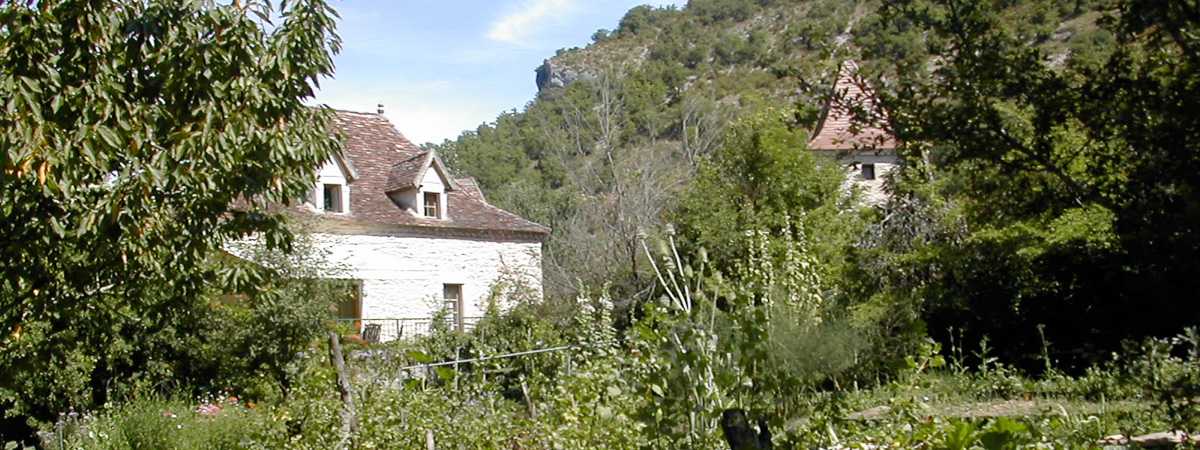 Moulin de Lantouy - Giites ruraux dans le Vallée du Lot